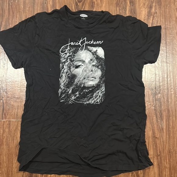 Janet Jackson black t shirt - Picture 1 of 2